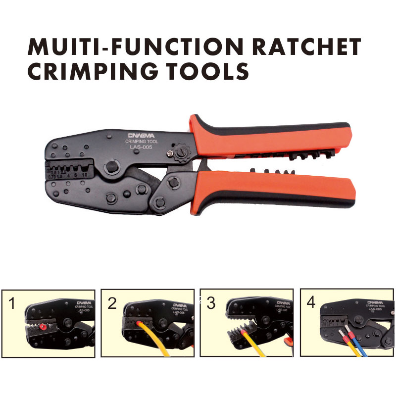 Multifunctionele krimptang